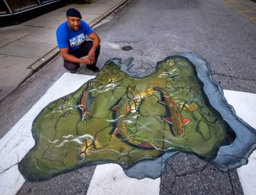 Crosswalk mural Crosswalk mural