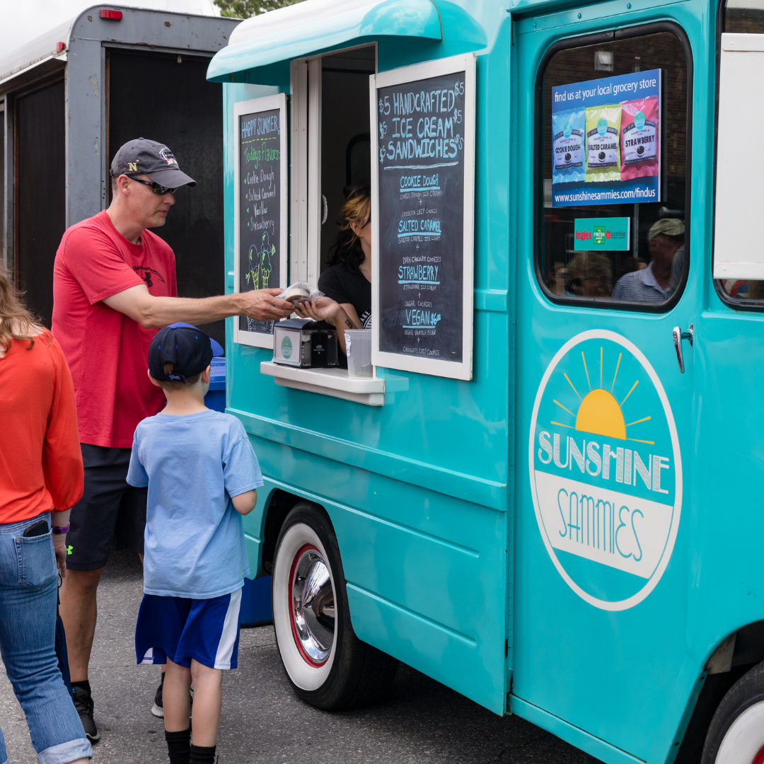 one of a kind show food vendors