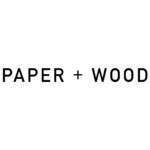 Paper + Wood Logo