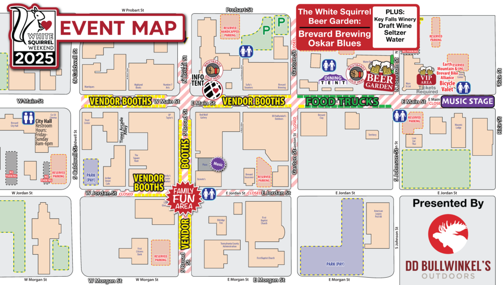 WSW Event Map